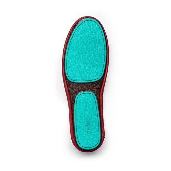 Tieks Cardinal Red Ballet Flats Comfortable Durable Foldable Lightweight Quality - Picture 4 of 12
